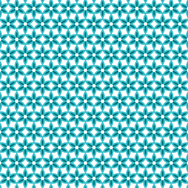 Star Flower Teal