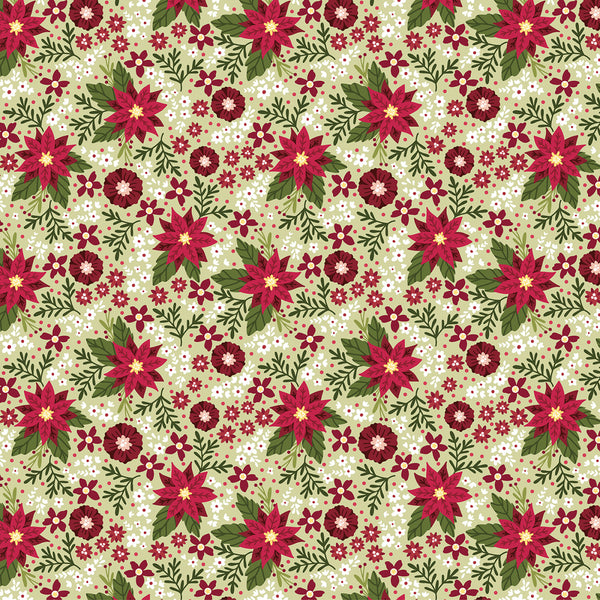 Crimson Frost Flowers