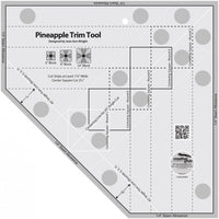 Creative Grids Pineapple Trim Tool for 6, 8 or 10in Finished Blocks