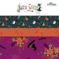 Little Witch Fat Quarter Bundle, 22 Pcs.