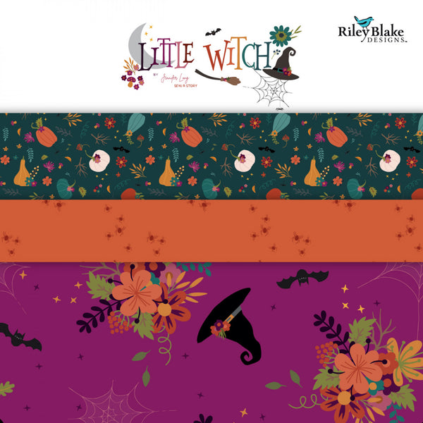 Little Witch Fat Quarter Bundle, 22 Pcs.