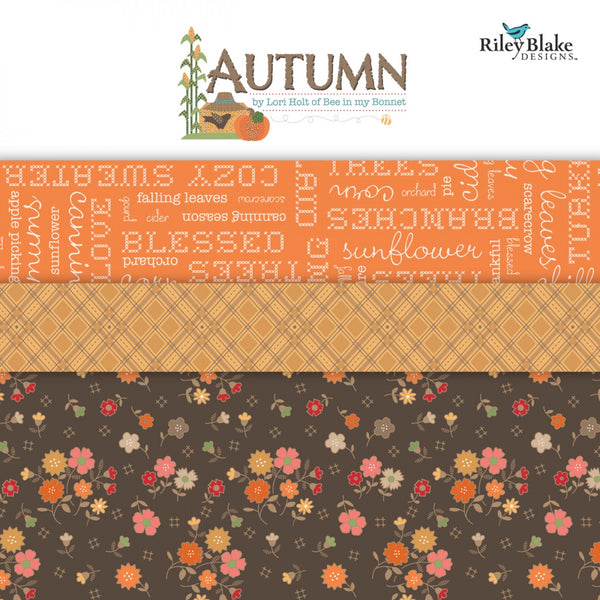 Autumn Fat Quarter Bundle, 52 Pcs. Lori Holt