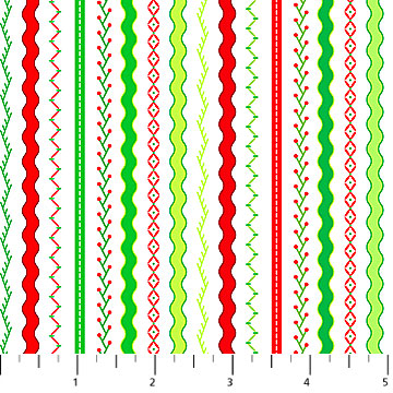 Bright Christmas-Stripe