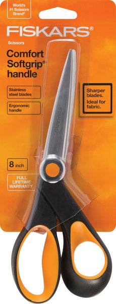 Fiskars Premier 8in Softgrip Razor Edge Scissors