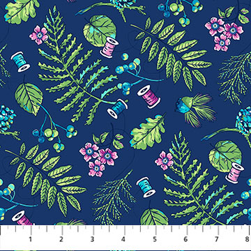 Wild-Navy Woodland