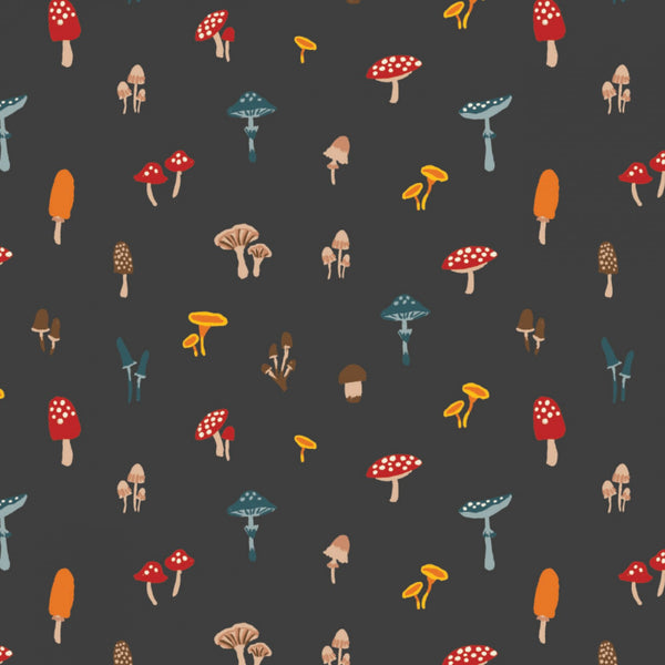 Sweater Weather-Charcoal Toadstools