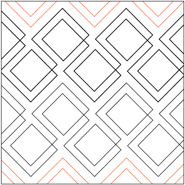 Pantograph-Diagonal Plaid