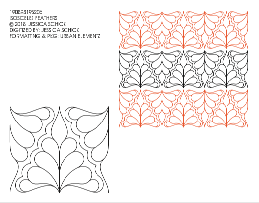 Pantograph-Isosceles Feather