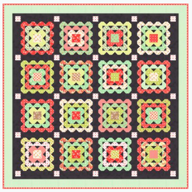 Scarlet & Sage Quilt Kit