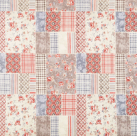 SALE-Farmhouse Chic 108"- Patchwork Multi