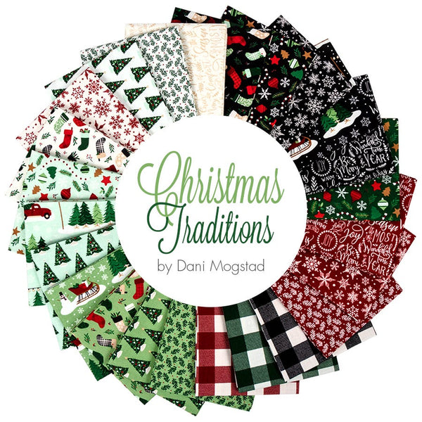 Christmas Traditions Fat Quarter Bundle 24pc