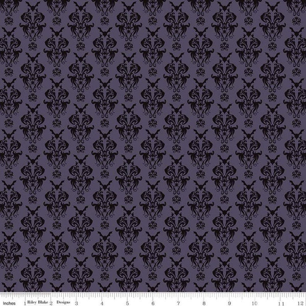 Spooky Hollow Damask Eggplant