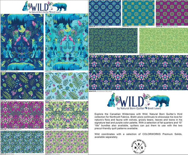 Northcott Wild Fat Quarter Bundle